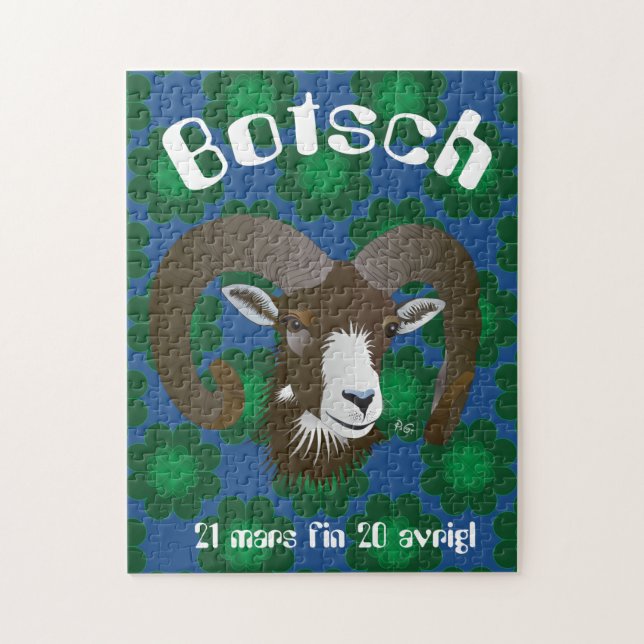 Botsch 21 mars fin 20 avrigl Puzzle (Vertical)