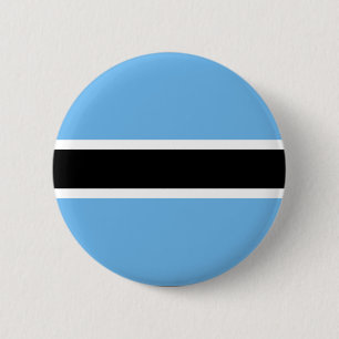 Botswana 6 Cm Round Badge