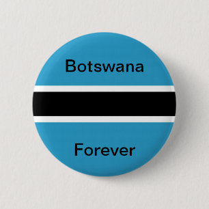 Botswana 6 Cm Round Badge