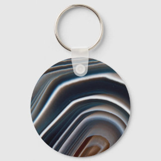 Botswana agate key ring