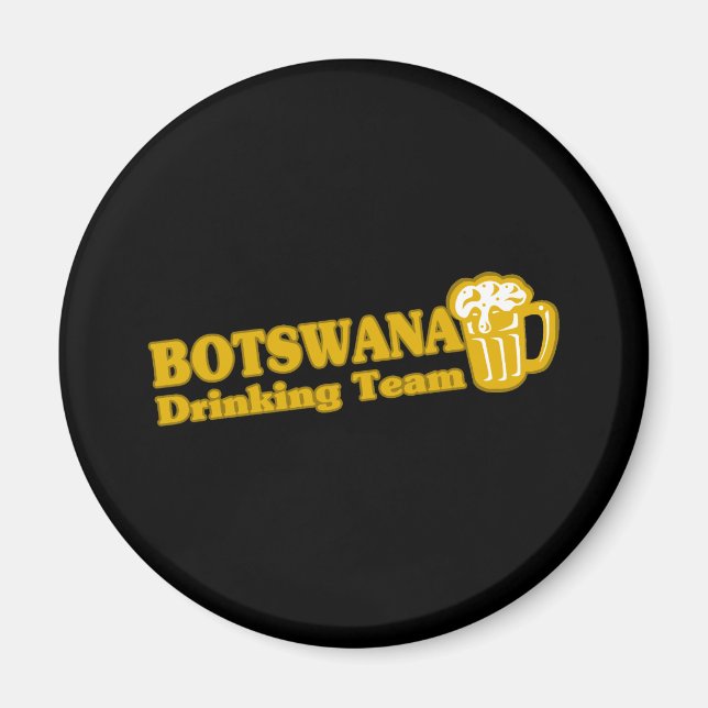 Botswana Drinking Team Magnet (Front)