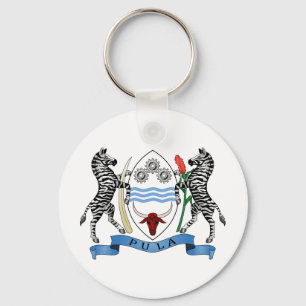 botswana emblem key ring