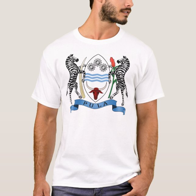 botswana emblem T-Shirt (Front)