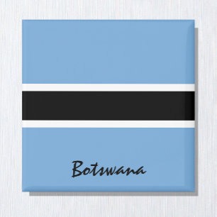 Botswana flag & Africa holiday/sports fans Magnet