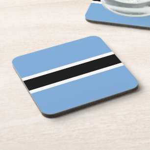 Botswana flag coaster