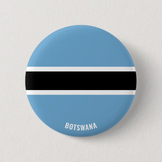 Botswana Flag Cute Patriotic 6 Cm Round Badge