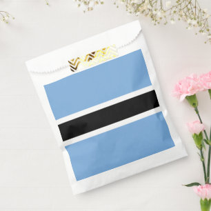 Botswana flag favour bags