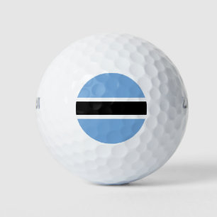 Botswana flag golf balls