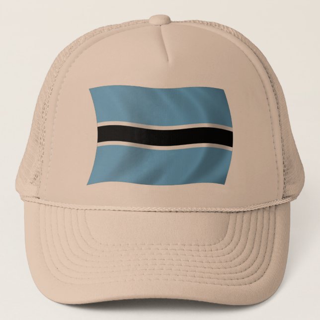 Botswana Flag Hat (Front)