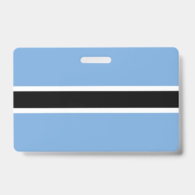 Botswana flag ID badge (Front)