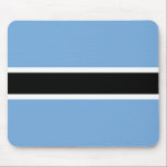 Botswana Flag Mouse Pad<br><div class="desc">Customisable World Flag Products - Please feel free to add your own text.</div>