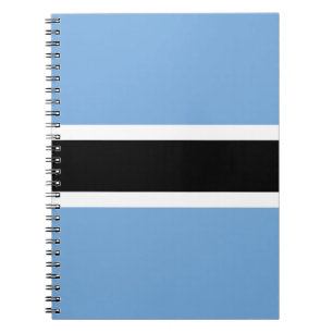 Botswana flag notebook