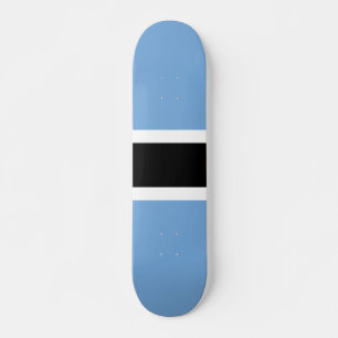 Botswana flag skateboard