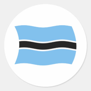 Botswana Flag Sticker
