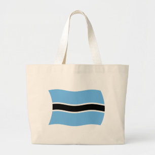 Botswana Flag Tote Bag
