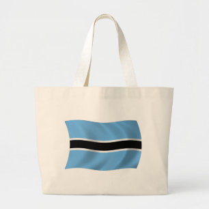 Botswana Flag Tote Bag
