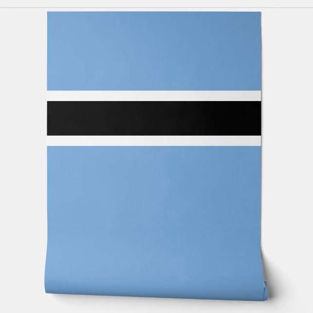 Botswana flag wallpaper (Unrolling)