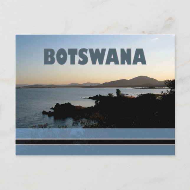 Botswana - Gaborone Dam Postcard. Postcard (Front)