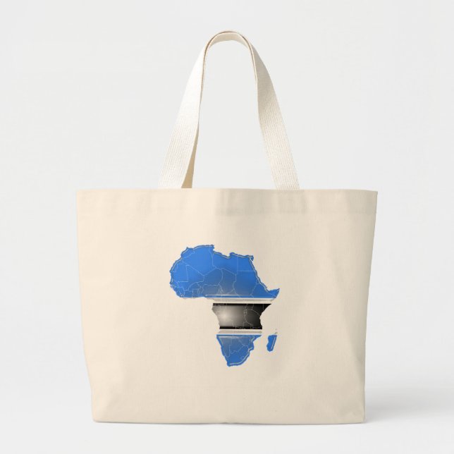 Botswana Large Tote Bag (Front)