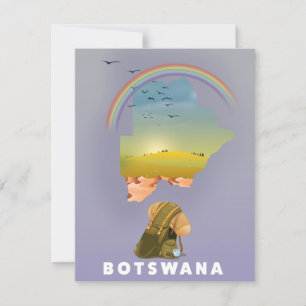 Botswana map