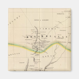 Botswana, South Africa 51 Magnet