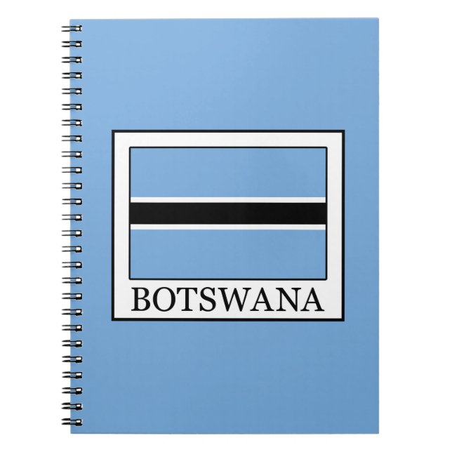 Botswana Spiral Notebook (Front)