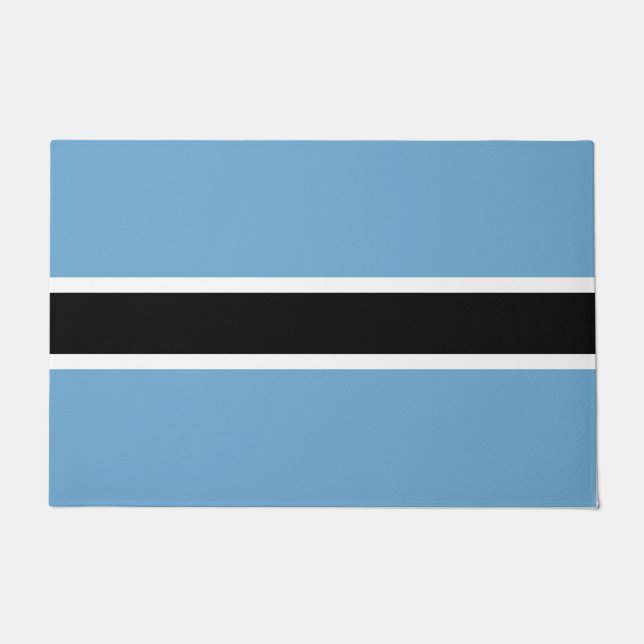 Botswanan Flag (Botswana) Doormat (Front)