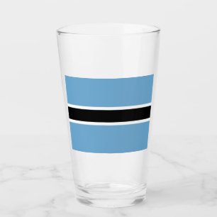 Botswanan Flag (Botswana) Glass