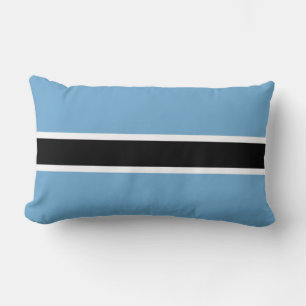 Botswanan Flag (Botswana) Lumbar Cushion