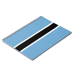 Botswanan Flag (Botswana) Notebook