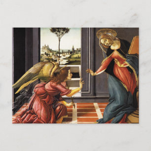 Botticelli Annunciation Postcard