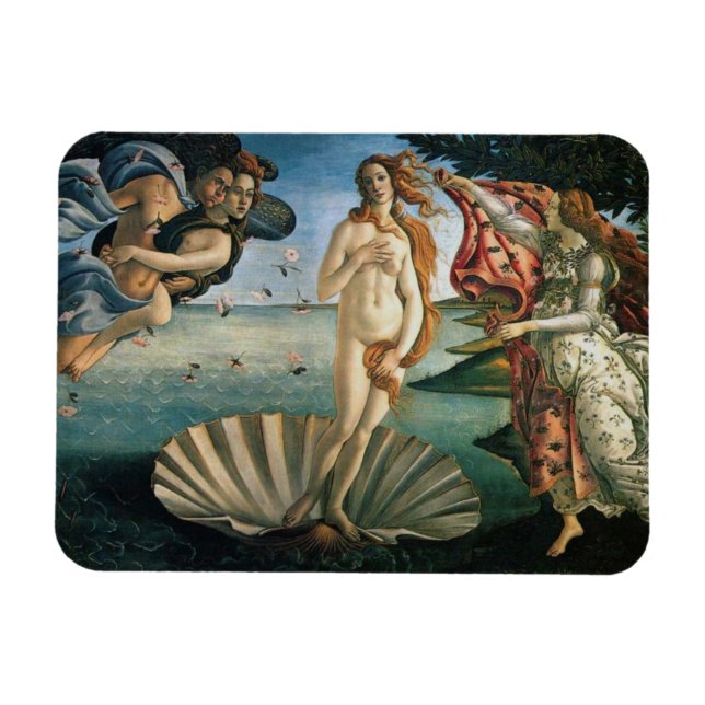 Botticelli Birth of Venus Magnet (Horizontal)