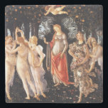 BOTTICELLI -Primavera 1482 Stone Coaster<br><div class="desc">BOTTICELLI -Primavera 1482
Tempera on panel; reproduction</div>