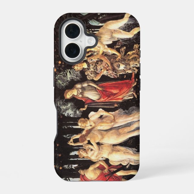 Botticelli Primavera /Allegory of Spring iPhone 16 Case (Back)