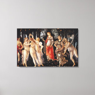 Botticelli Primavera Canvas Print