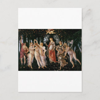 Botticelli-primavera Postcard