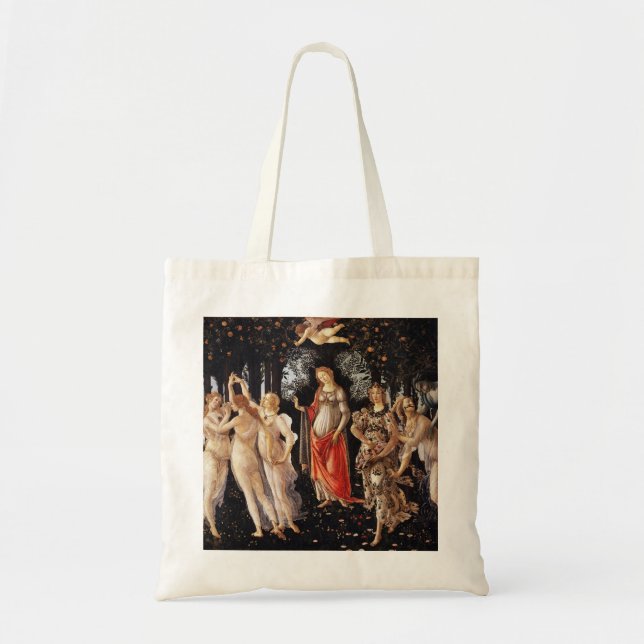 Botticelli Primavera Tote Bag (Front)