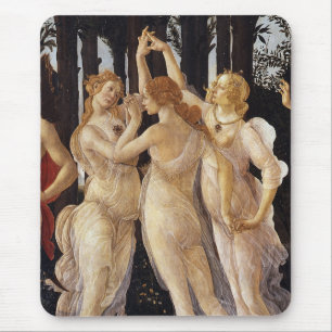 Botticelli , “primavera tri” mouse pad