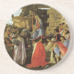Botticelli Renaissance Painting Coaster