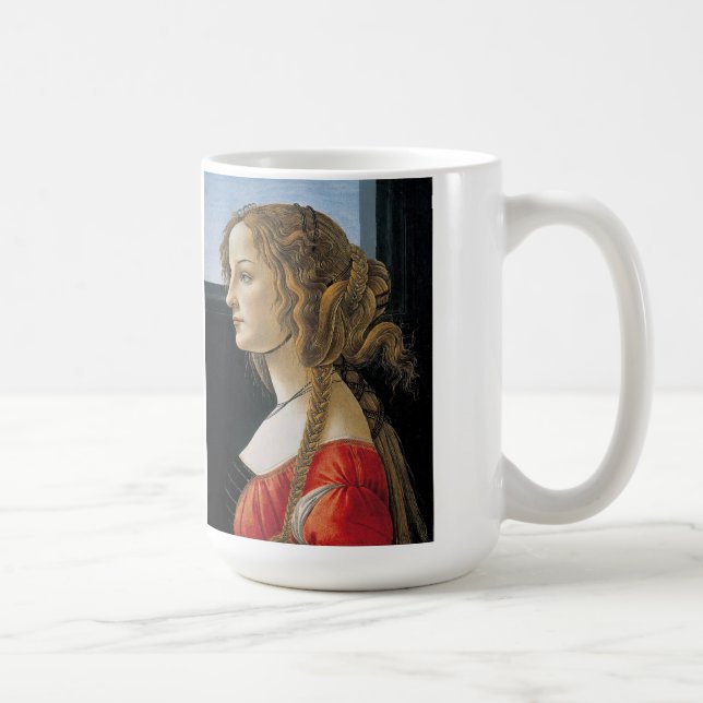 Botticelli Renaissance Painting Coffee Mug (Right)