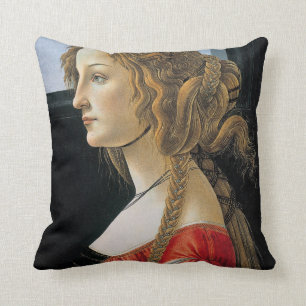 Botticelli Renaissance Painting Cushion
