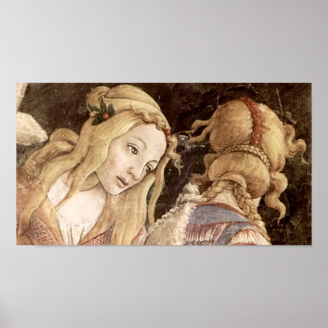 Botticelli-Sistine Chapel -The youth of Moses Poster (Front)