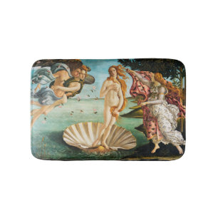 BOTTICELLI - The birth of Venus 1483 Bath Mat