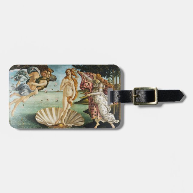 BOTTICELLI - The birth of Venus 1483 Luggage Tag (Front Horizontal)