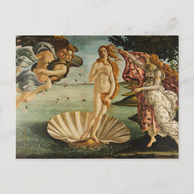 Botticelli The Birth of Venus Postcard (Front)