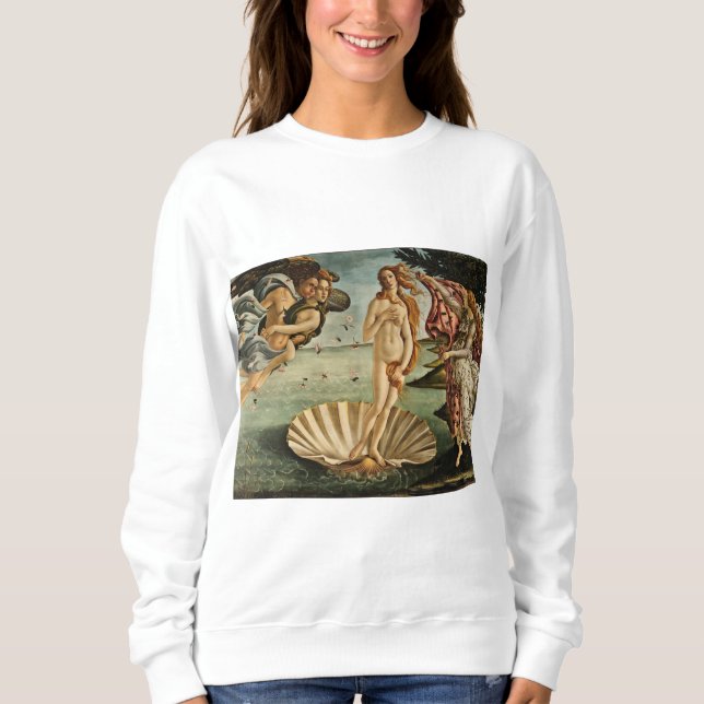 Botticelli - The Birth Of Venus Sweatshirt (Front)