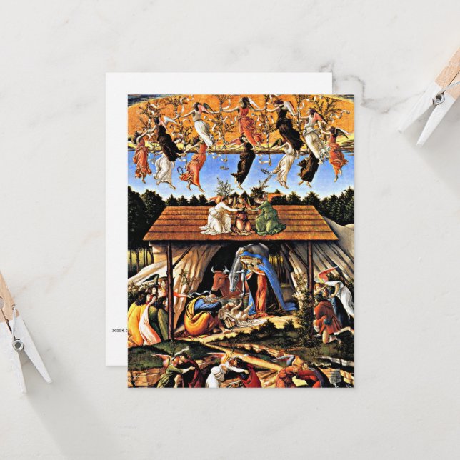 Botticelli - The Mystical Nativity (Front/Back In Situ)