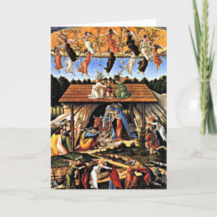 Botticelli - The Mystical Nativity Holiday Card