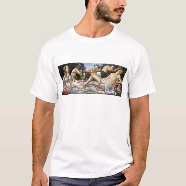 Botticelli Venus and Mars T-shirt (Front)