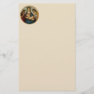 Botticelli's Madonna And Child Stationery